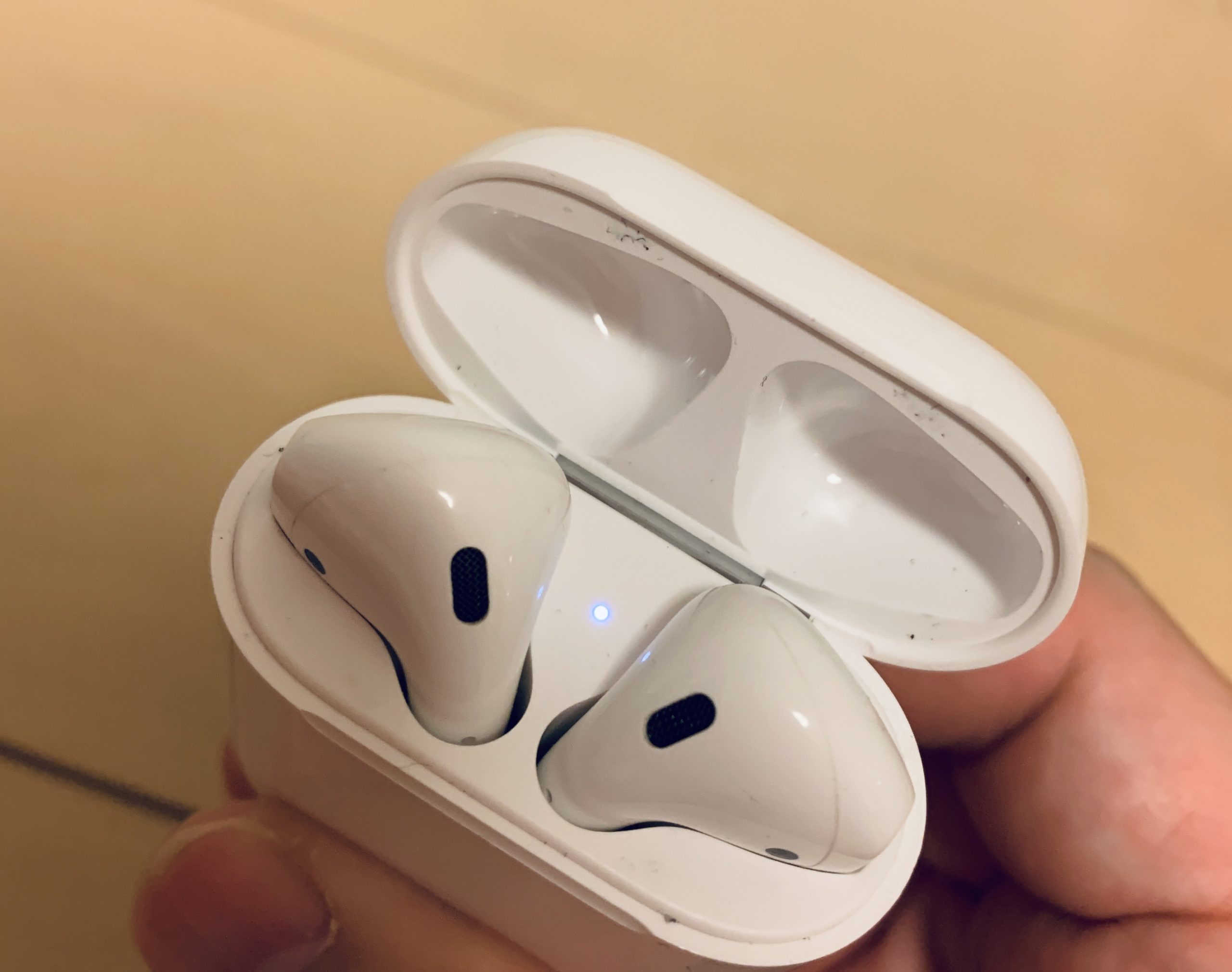 AirPodsペアリング可能状態
